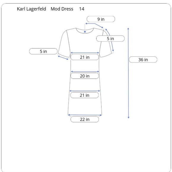 Karl Lagerfeld Paris Directional Stripe Cap Sleeve - Picture 9 of 9